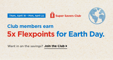 Club members earn 3x points from April 18 through April 22