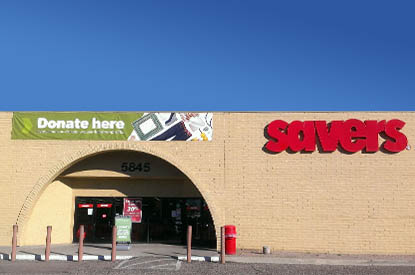 Savers store front.