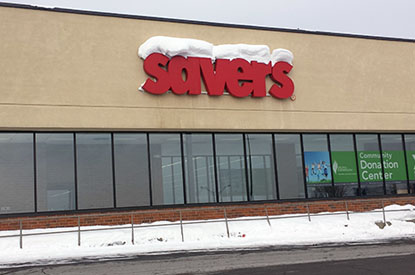 Savers store front.