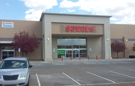 Savers store front.