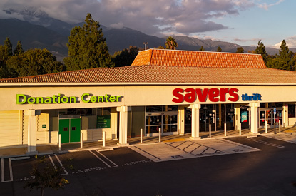 Store front and donation center