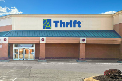 2A Thrift Superstore store front.